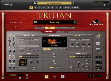 Spectrasonics Trillian Bass modules